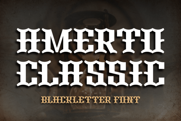 Amerto Classic: A Timeless Font for Modern Branding