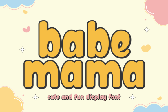 Babe Mama Font for Handmade Creations