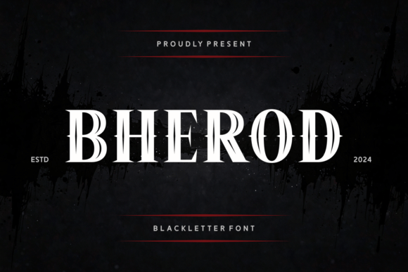 Bherod: A Font That Tells a Story