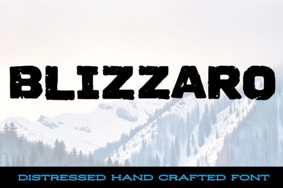 Blizarro: A Bold Font for Handmade Creations