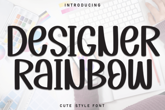 Designer Rainbow: A Fresh Font for Modern Branding