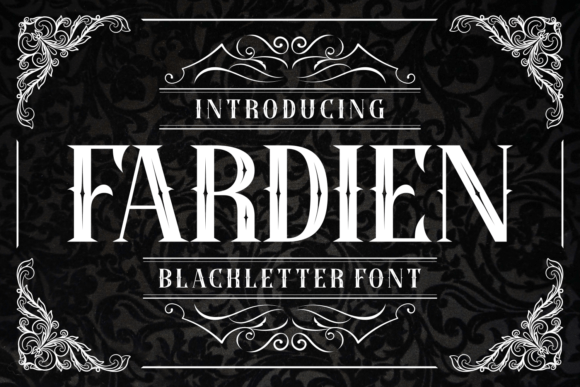 Fardien: A Stylish Font for Your Brand’s Visual Upgrade