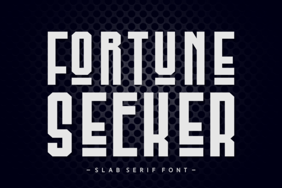 Fortune Seeker Slab Serif Font for Branding Projects