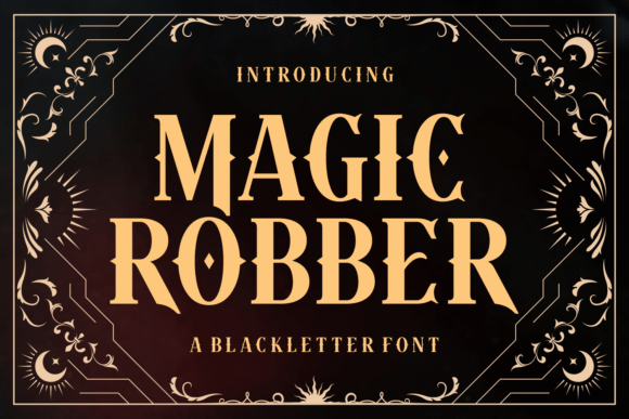 Magic Robber Font for Web Design