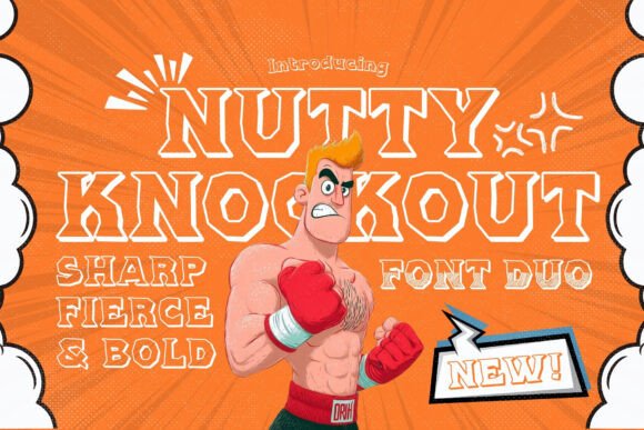 Nutty Knockout: A Font That Elevates Brand Identity