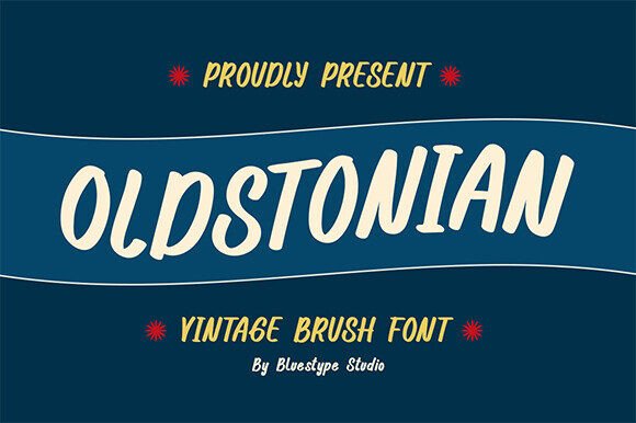 Oldstonian: A Nostalgic Display Font for Editorial Design