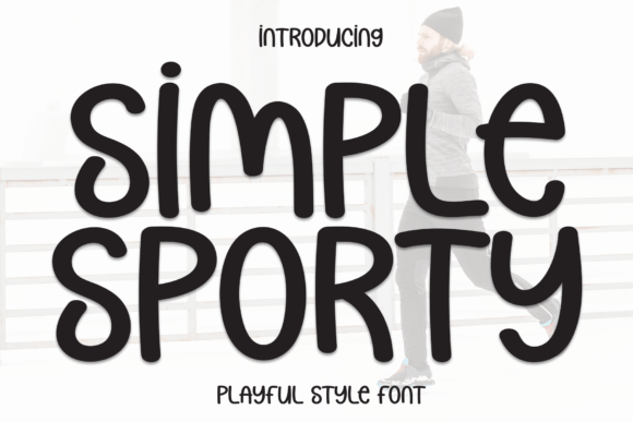 Simple Sporty: A Handwritten Font for Creative Makers