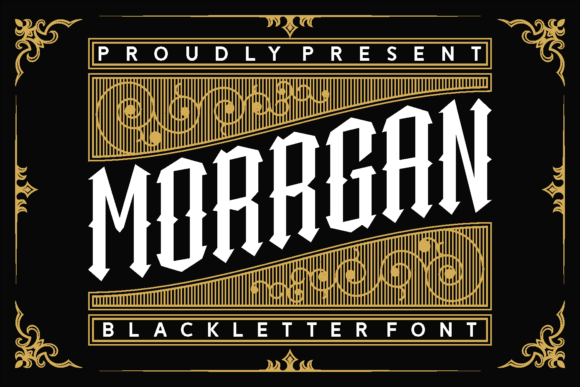Testing Morrgan Font in a Digital Brand Project