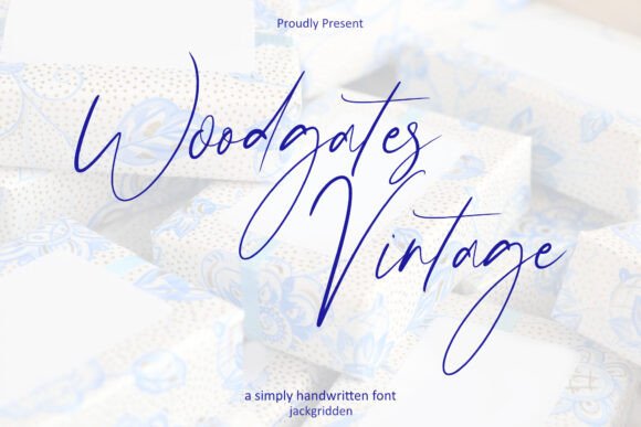 Woodgates Vintage Font for Branding and Design